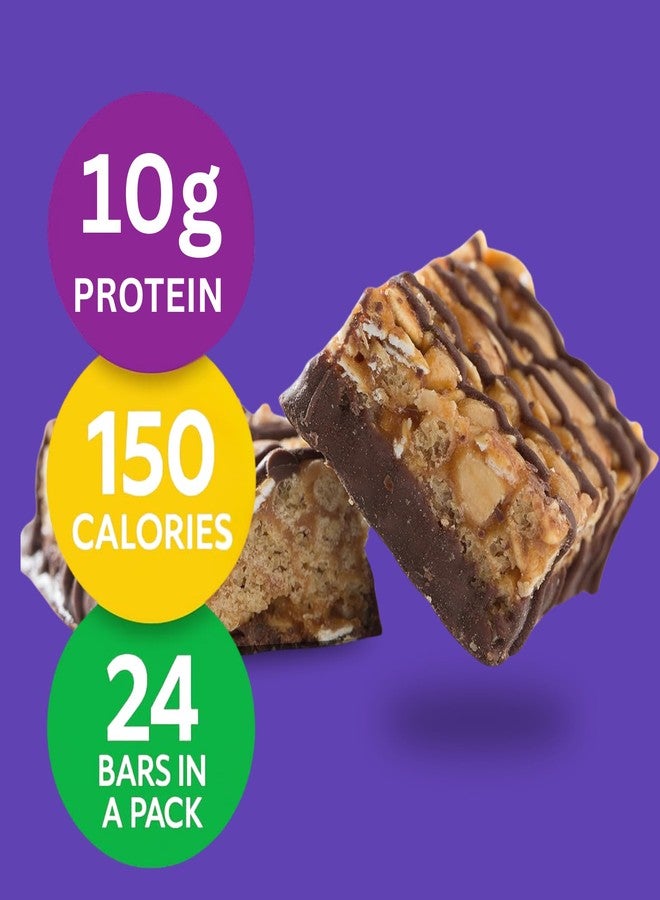 HMR Fudge Graham Protein Bar | Nutritious Snack to Support Weight Maintenance | Low Calorie Dessert | 10g of Protein | 24 Count - Image 4